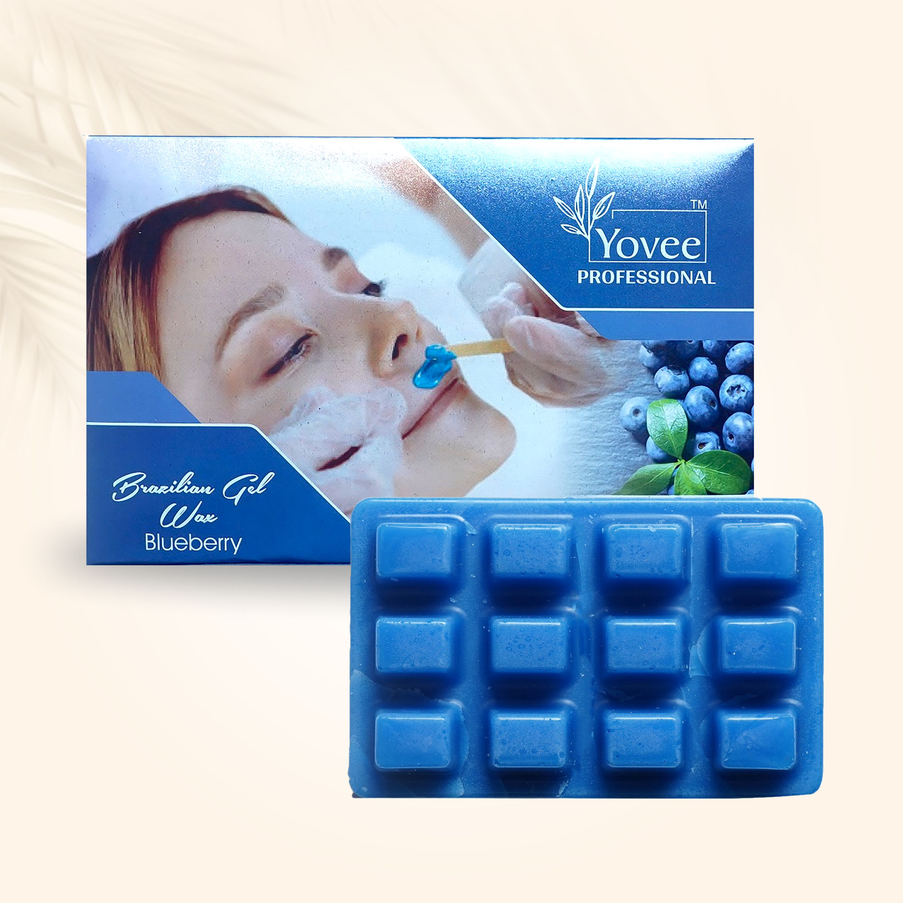BLUEBERRY WITH ARGAN OIL GEL STRIPLESS WAX